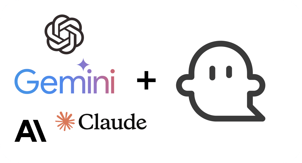 Use your own AI API keys - Ghost Coder feature demonstration